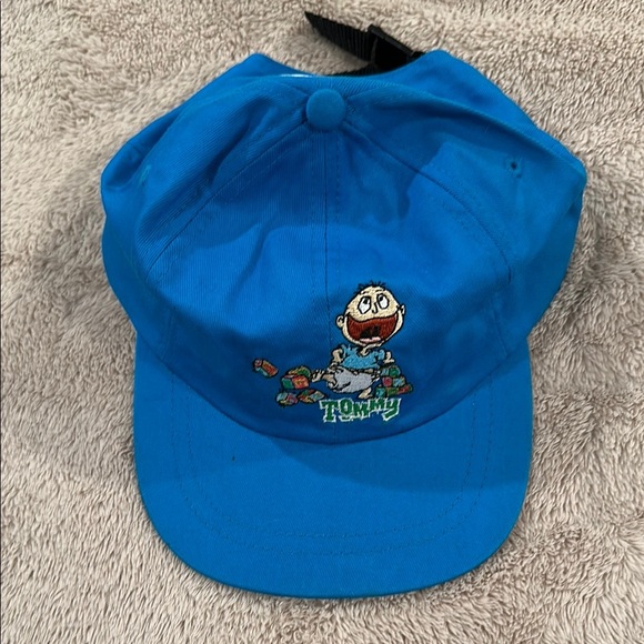 RARE Sample Blue Tommy Rugrats Cap - Picture 1 of 2